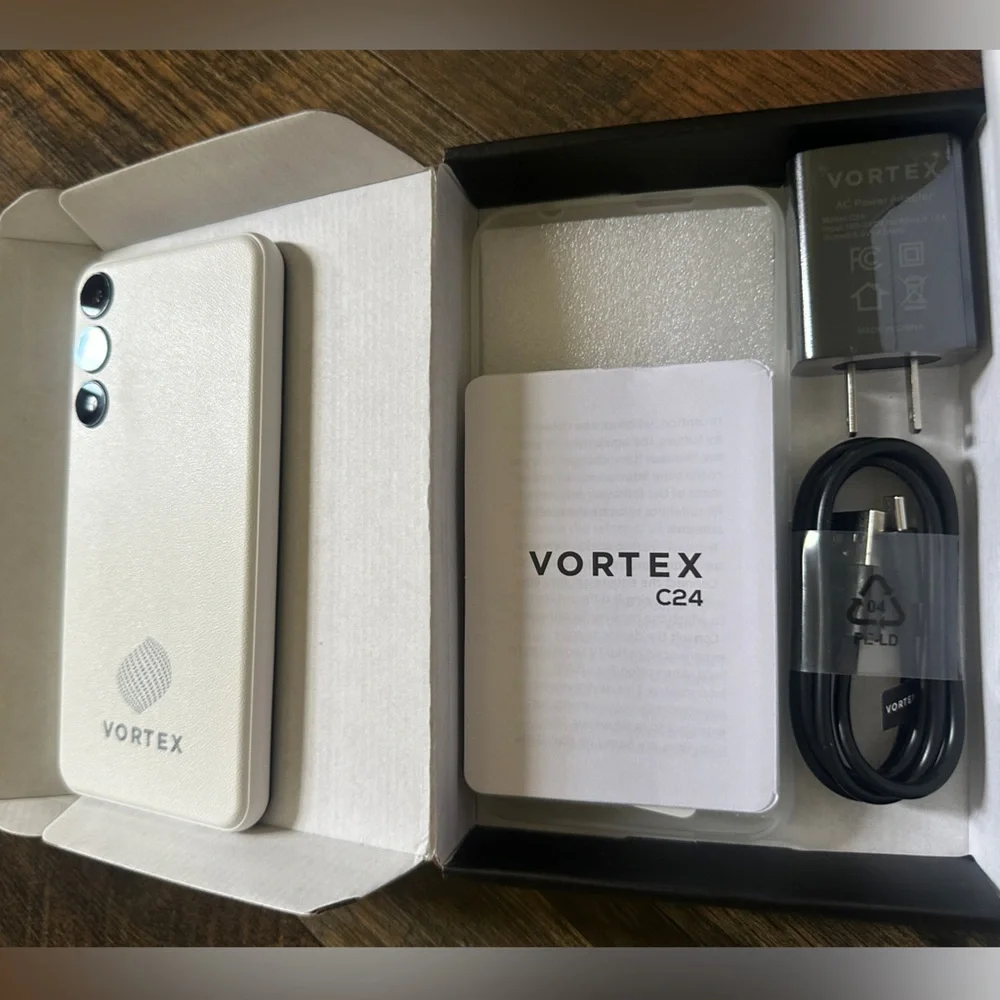 Vortex C24 Android 14 Smartphone - Black